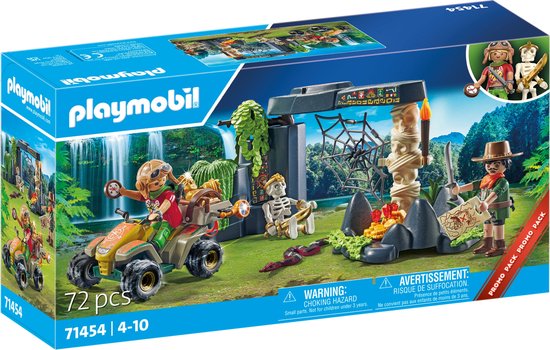 PLAYMOBIL Sports&Action - Schatzoeken in de jungle constructiespeelgoed 71454
