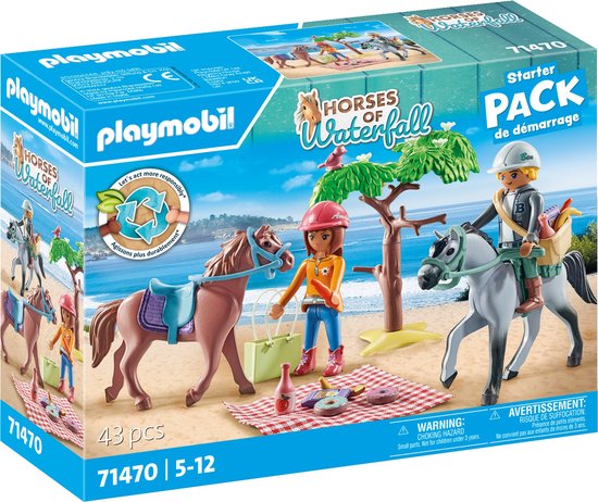 71470 Paardrijden naar het strand met Amelia en Ben