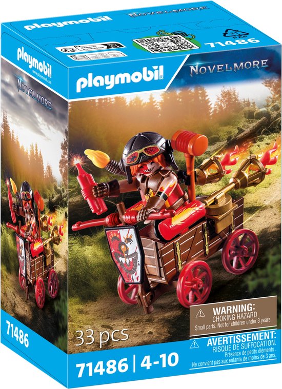 Playmobil Novelmore 71486 Kahbooms raceauto