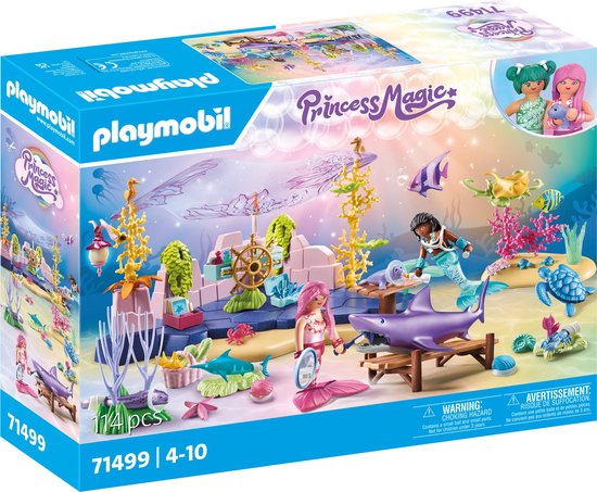PLAYMOBIL Princess Magic - Zeemeermin dierenverzorging constructiespeelgoed 71499