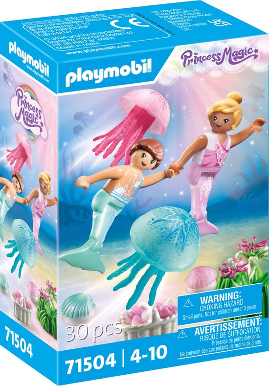 Playmobil Princess Magic Zeemeerminkinderen met Kwal