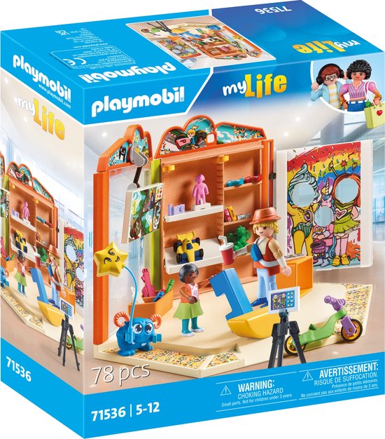 PLAYMOBIL myLife - Speelgoedwinkel constructiespeelgoed 71536