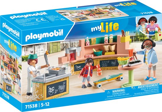 PLAYMOBIL Speelset My Life Foodlounge 71538