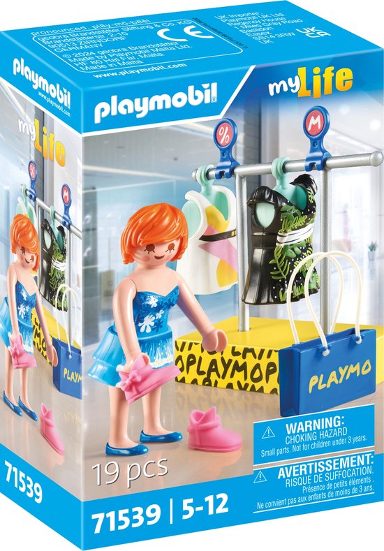 Playmobil My Life 71539 Kleding winkelen
