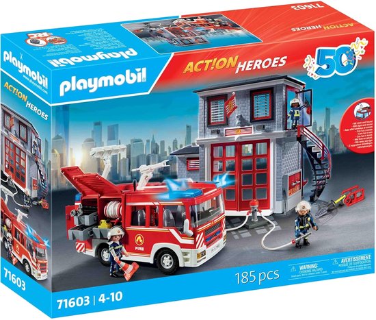 PLAYMOBIL Action Heroes 50YR Brandweer megaset - 71603