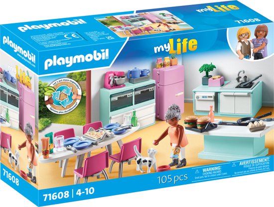 Playmobil 71608 My Life Keuken met eethoek