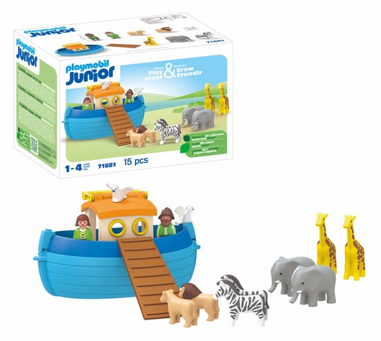 PLAYMOBIL Junior Meeneem Ark van Noach - 71681