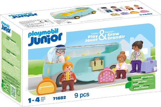 PLAYMOBIL Speelset Junior Autobus 71682