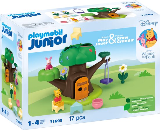 Playmobil Junior&Disney 71693 Winnie de Poeh Boomhut