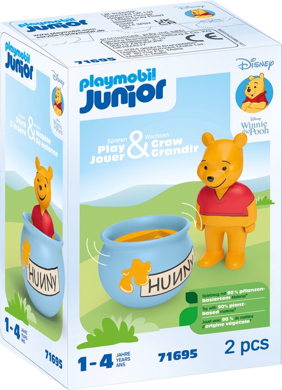 Playmobil Junior&Disney 71695 Winnie de Poeh Honingpot