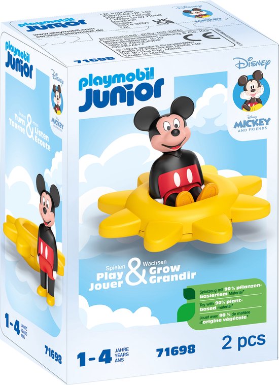 Playmobil Junior&Disney 71698 Mickey Mouse Draaiende zon