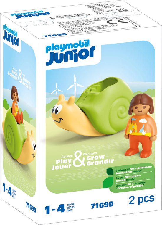 Playmobil Junior 71699 Schommelende slak