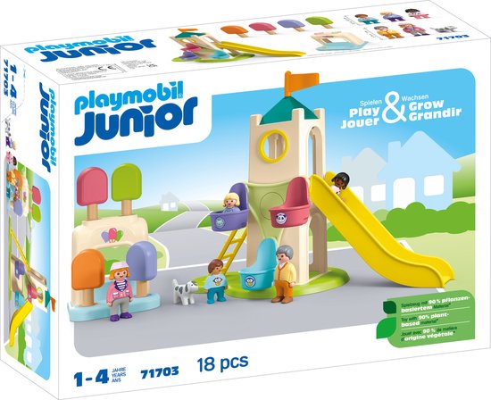 Playmobil Junior 71703 avontuurlijke speeltuin