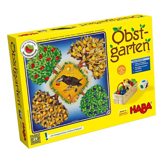 HABA De Boomgaard Spel - Fruitspel tegen de raaf