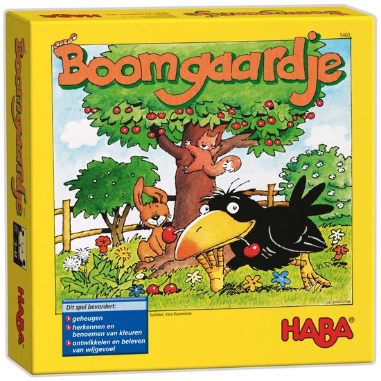 Haba Boomgaardje spel - Geheugenspel voor 3+ jaar - 1 tot 4 spelers