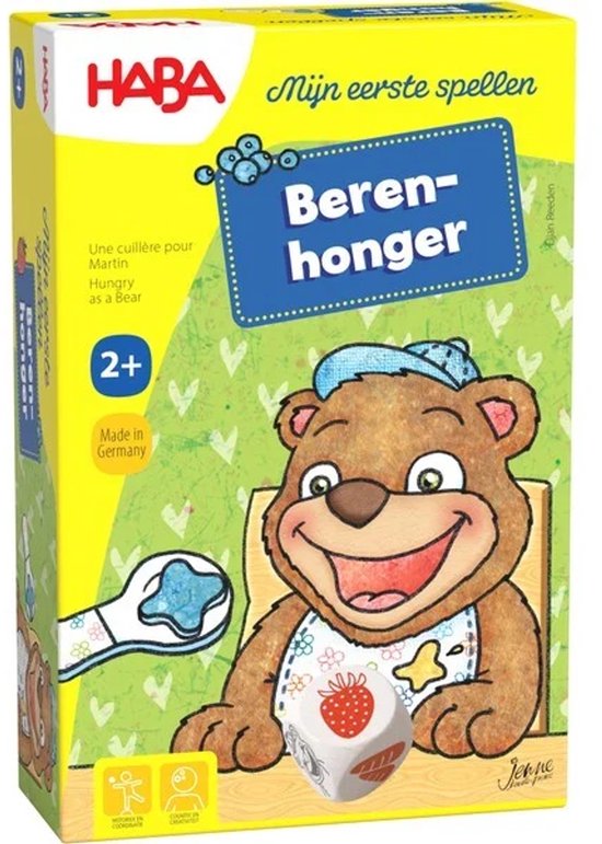Haba – Berenhonger – Memoryspel voor Kinderen – Mijn Eerste Spelen – 2+ Jaar