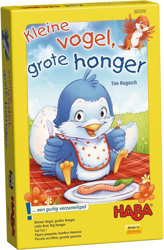 Haba Spel Spelletjes vanaf 3 jaar Kleine vogel, grote honger