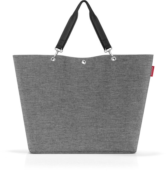 Reisenthel Shopper XL Strandtas Shopper - 35L - Twist Silver Grijs