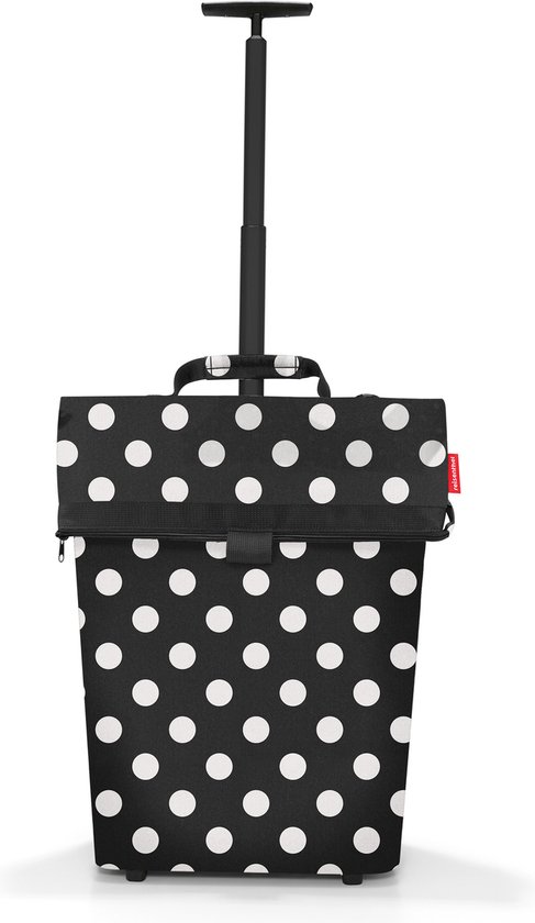 Reisenthel Trolley M 43 l Frame Dots White - 43x21x53 cm