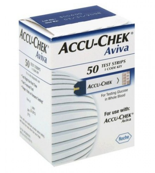 Accu-Chek Aviva Teststrips 50 Stuks