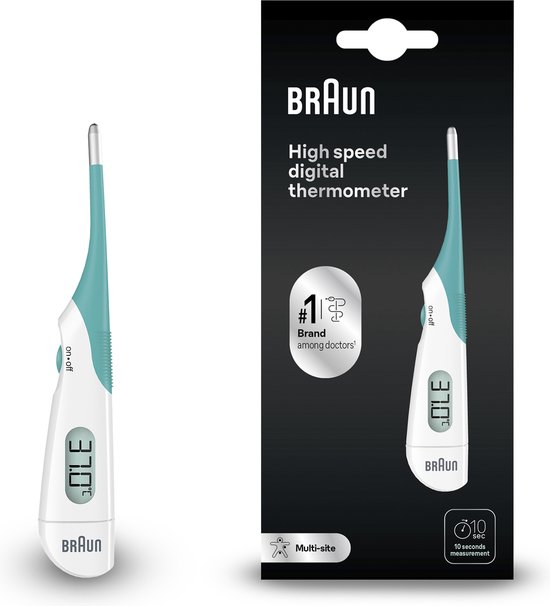 Braun Digitale Thermometer Snelle Meting PRT1000