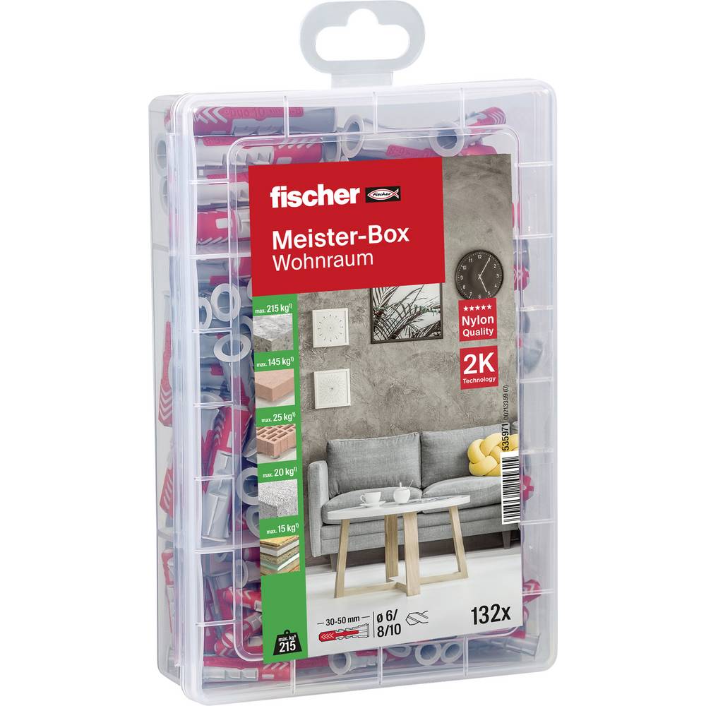 Fischer 535971 DUOPOWER Assortimentsdoos pluggen 1 stuk(s)