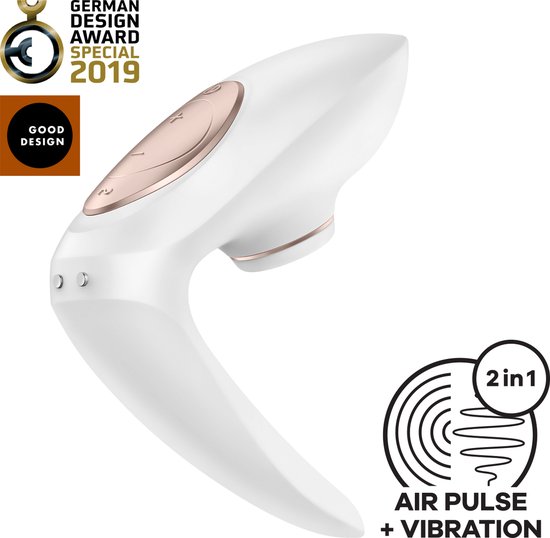 Satisfyer Pro 4 Luchtdruk Vibrator Voor Koppels + Vibratie