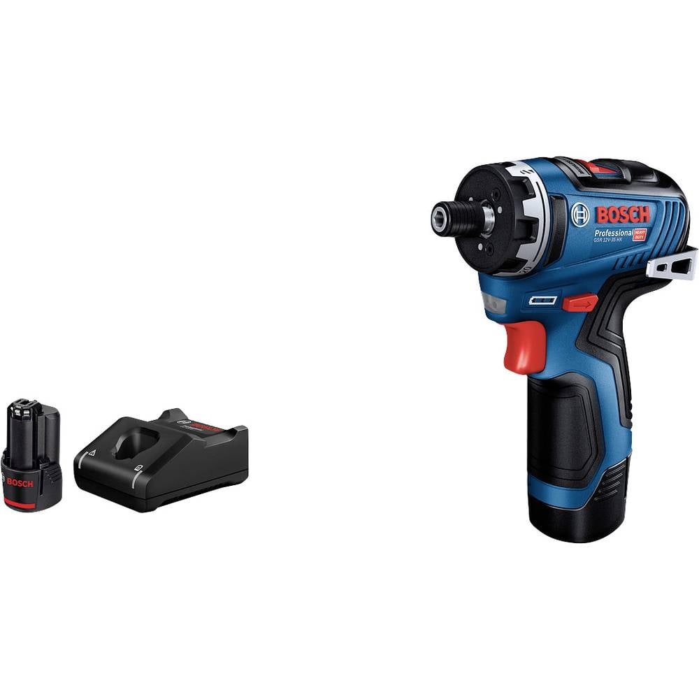 Bosch Accuschroevendraaier GSR 12V-35 HX - Zwart