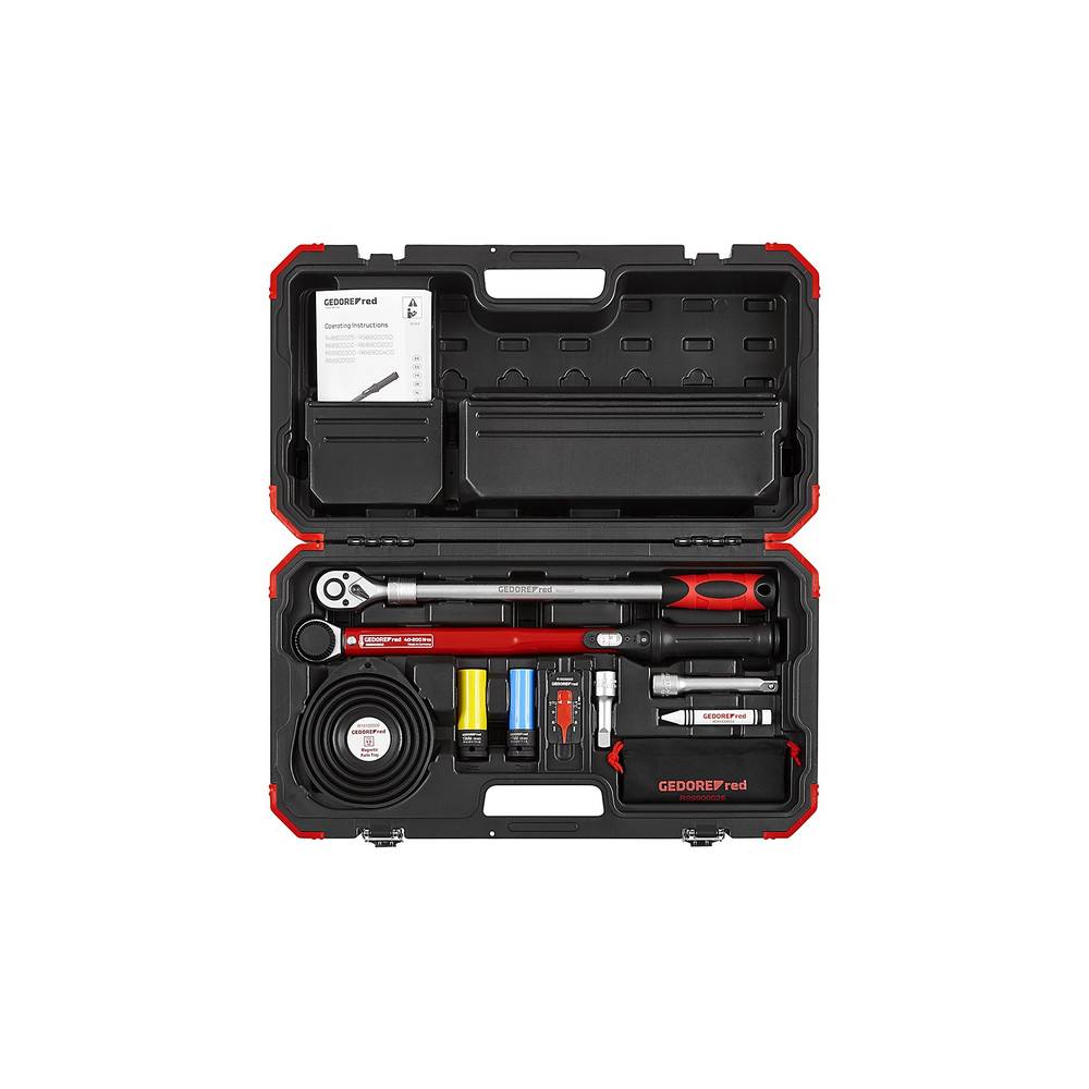 Gedore RED R68903011 11-Delige Wielmontageset Met Momentsleutel