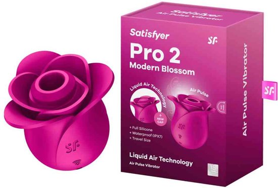 Satisfyer Pro 2 Modern Rose Luchtdruk Vibrator 16 cm