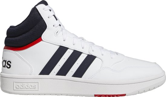 adidas Sportswear Hoops 3.0 Mid Classic Vintage Schoenen - Unisex - Wit- 43 1/3