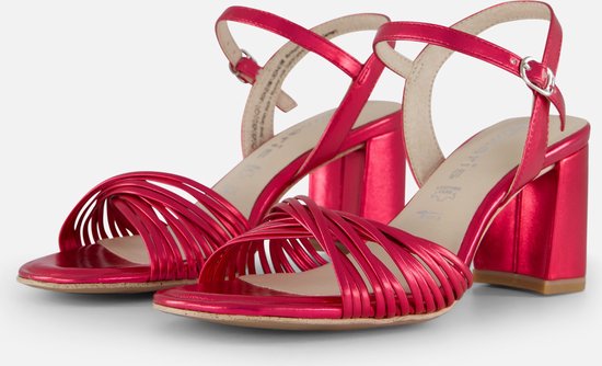 Tamaris Fuchsia Sandalen Met Blokhak