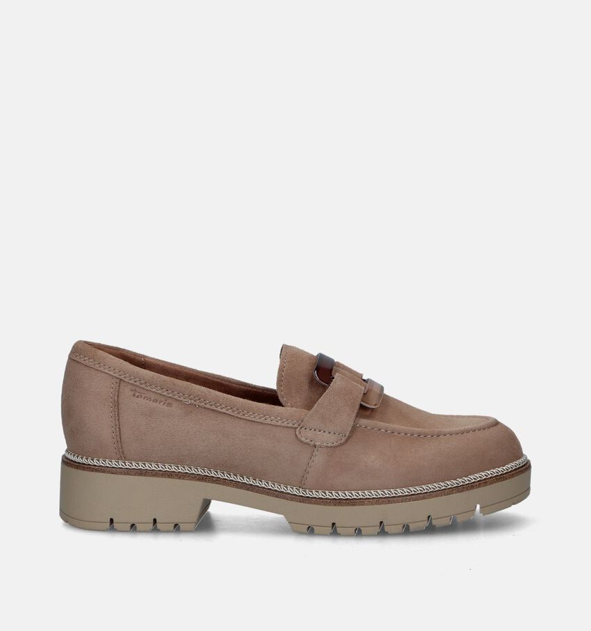 Tamaris Beige Chunky instappers