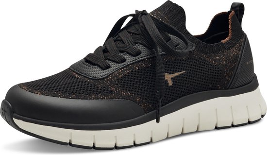 Tamaris Dames Sneaker | Zwart | Maat: 38