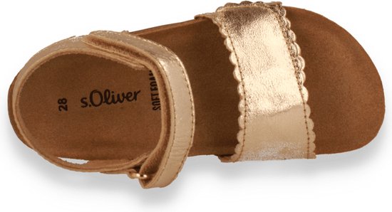 S.Oliver Meisjes Sandaal Champagne GOUD 30