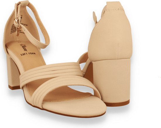 S.Oliver Dames Sandaal Cream BEIGE 40