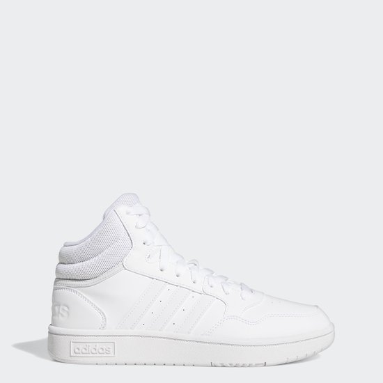 Adidas Dames Hoops 3.0 Mid | Wit | Maat: 38