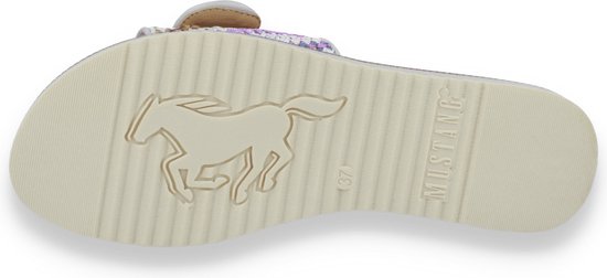 Mustang Dames Slipper Wit/Multi MULTICOLOR 37