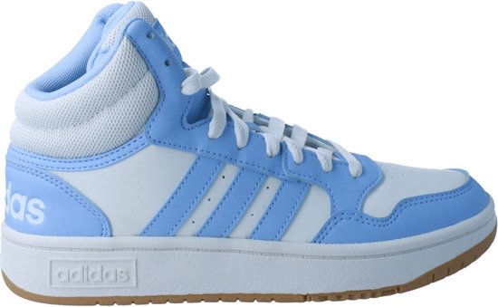 Adidas Hoops 3.0 Mid Classic Vintage Schoenen Wit,Blauw EU 38 Vrouw