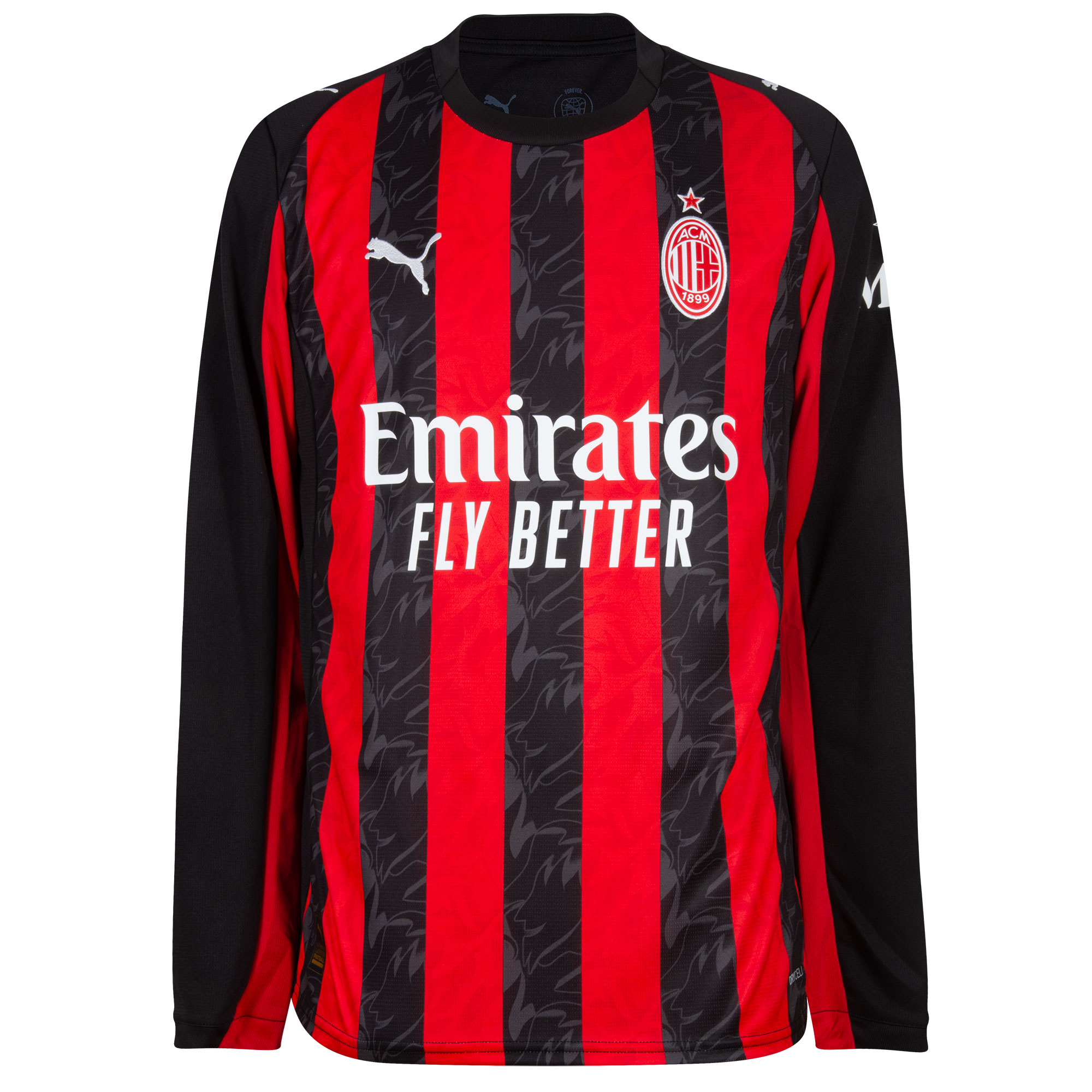 Puma AC Milan Thuis Shirt Longsleeve 2025/2026