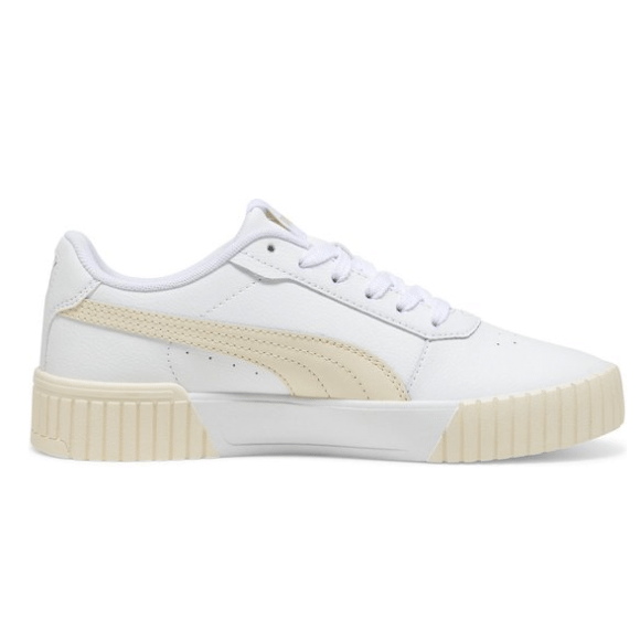 Puma Dames Sneaker Carina 2.0 White/Sugar Almond WIT 36