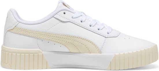 Puma Dames Sneaker Carina 2.0 White/Sugar Almond WIT 37