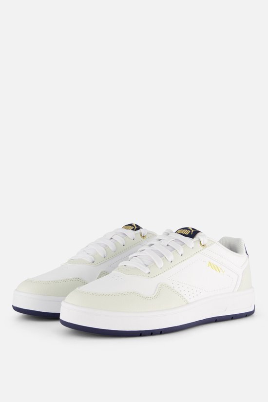 Puma Court Classic Sneakers wit Imitatieleer - Maat 42