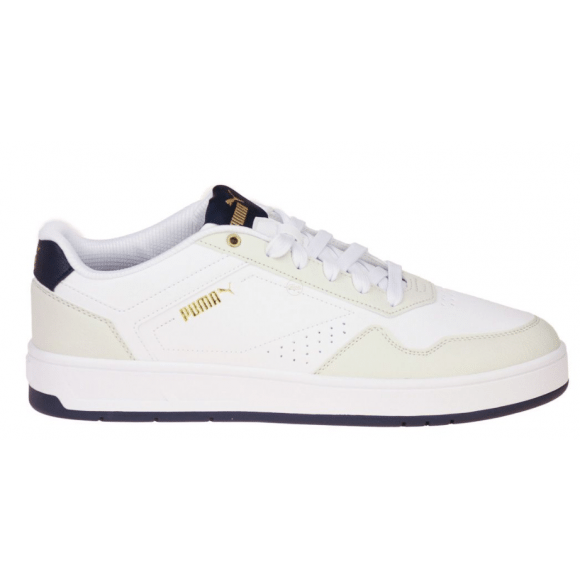 Puma Heren Sneaker Court Classic White/Grey WIT 44
