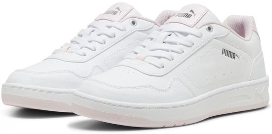 Puma Dames Sneaker Court Classy White/whisp Of Pink | Maat: 36