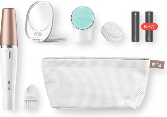Braun FaceSpa 851V - 3in1 Gezichts Epileerapparaat