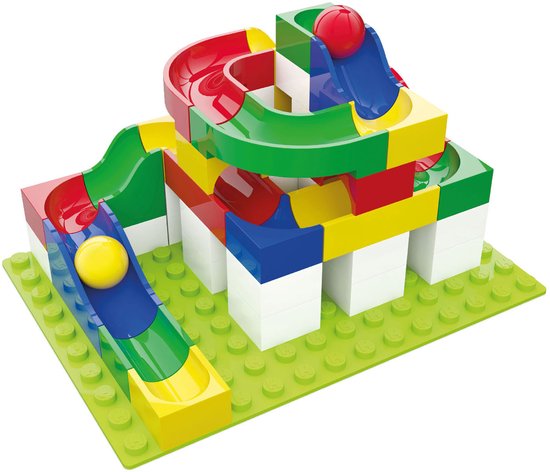 Hubelino knikkerbaan Mini 45-delig