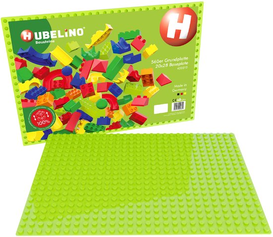 Hubelino bouwplaat voor knikkerbaan
