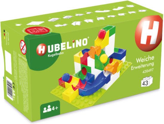 Hubelino Knikkerbaan Aanvulset Wissel - 43dlg.