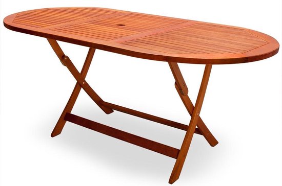 Casaria Tuintafel - FSC®-gecertificeerd Acaciahout - 160 x 85 cm